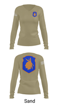 98th training div 48572159 Women's Long Sleeve V-neck Shirt - 97