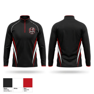 Quarter Zip Jacket, Coyotes, Men's Soccer, Teamtime, Team time, sublimation, custom sports apparel, team uniforms, spirit wear, spiritwear, sports uniforms, custom shirts, team store, custom team store, fundraiser sports, apparel fundraiser