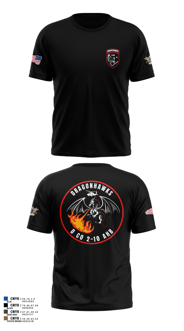 Short Sleeve Performance Shirt, 2-10 AHB Knighthawks, Spirit Store, Teamtime, Team time, sublimation, custom sports apparel, team uniforms, spirit wear, spiritwear, sports uniforms, custom shirts, team store, custom team store, fundraiser sports, apparel fundraiser