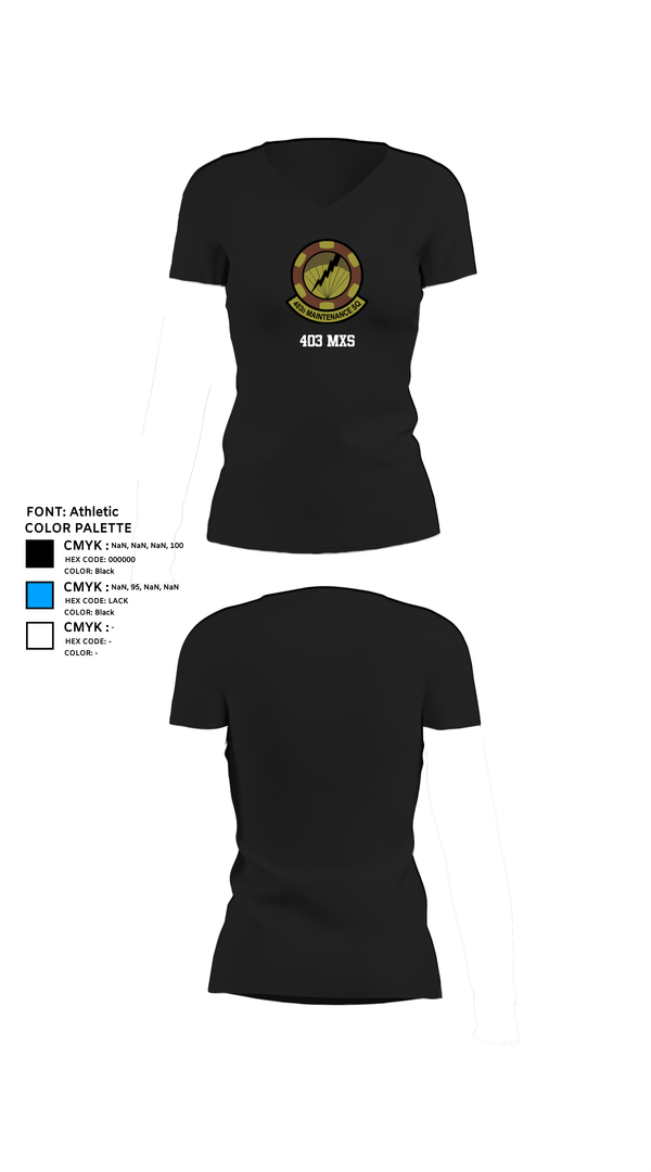 Womens Short Sleeve Vneck Shirt, 403 MXS, , Teamtime, Team time, sublimation, custom sports apparel, team uniforms, spirit wear, spiritwear, sports uniforms, custom shirts, team store, custom team store, fundraiser sports, apparel fundraiser