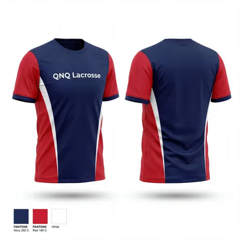 Old School Cotton Feel Shirt, QNQ Lacrosse, Men's Lacrosse, Teamtime, Team time, sublimation, custom sports apparel, team uniforms, spirit wear, spiritwear, sports uniforms, custom shirts, team store, custom team store, fundraiser sports, apparel fundraiser