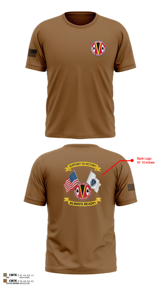 Short Sleeve Performance Shirt, HHC 151st RSG, Army, Teamtime, Team time, sublimation, custom sports apparel, team uniforms, spirit wear, spiritwear, sports uniforms, custom shirts, team store, custom team store, fundraiser sports, apparel fundraiser