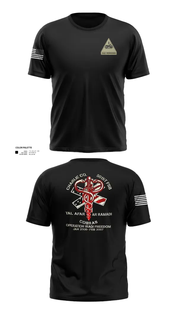 Cobras 85580862 Old School Cotton Feel Shirt - 21
