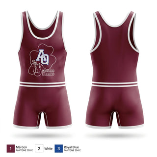 Wrestling Singlet, Aquinas Boxing, Wrestling, Teamtime, Team time, sublimation, custom sports apparel, team uniforms, spirit wear, spiritwear, sports uniforms, custom shirts, team store, custom team store, fundraiser sports, apparel fundraiser