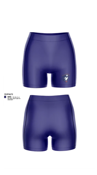 Womens Compression Shorts, Kate Duncan Smith DAR School Volleyball, Women's Volleyball, Teamtime, Team time, sublimation, custom sports apparel, team uniforms, spirit wear, spiritwear, sports uniforms, custom shirts, team store, custom team store, fundraiser sports, apparel fundraiser