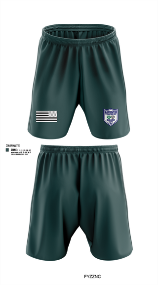 Athletic Shorts With Pockets, Andover Township Police Department, , Teamtime, Team time, sublimation, custom sports apparel, team uniforms, spirit wear, spiritwear, sports uniforms, custom shirts, team store, custom team store, fundraiser sports, apparel fundraiser