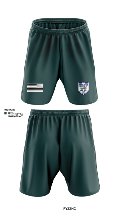 Andover Township Police Department 13076231 Athletic Shorts With Pockets - 103