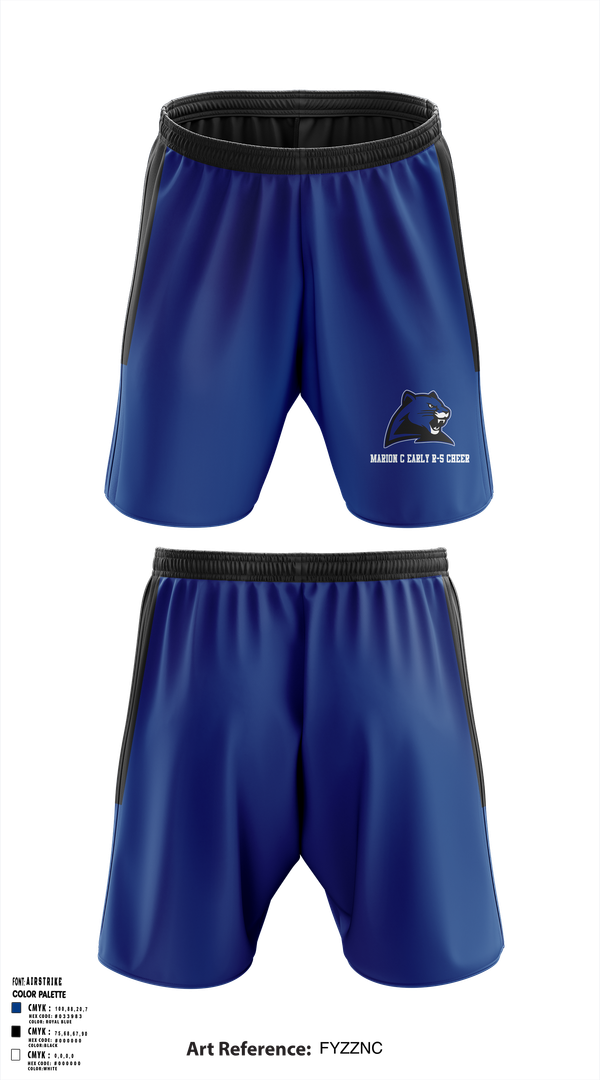 Athletic Shorts With Pockets, Marion C Early R-5 High School Cheer, Cheer, Teamtime, Team time, sublimation, custom sports apparel, team uniforms, spirit wear, spiritwear, sports uniforms, custom shirts, team store, custom team store, fundraiser sports, apparel fundraiser