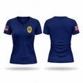 Oklahoma City Community College Police Department Women's Short Sleeve V-neck Shirt - 1