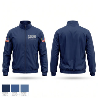 Windbreaker, Sawkill Volunteer Fire Department, Fire Department, Teamtime, Team time, sublimation, custom sports apparel, team uniforms, spirit wear, spiritwear, sports uniforms, custom shirts, team store, custom team store, fundraiser sports, apparel fundraiser