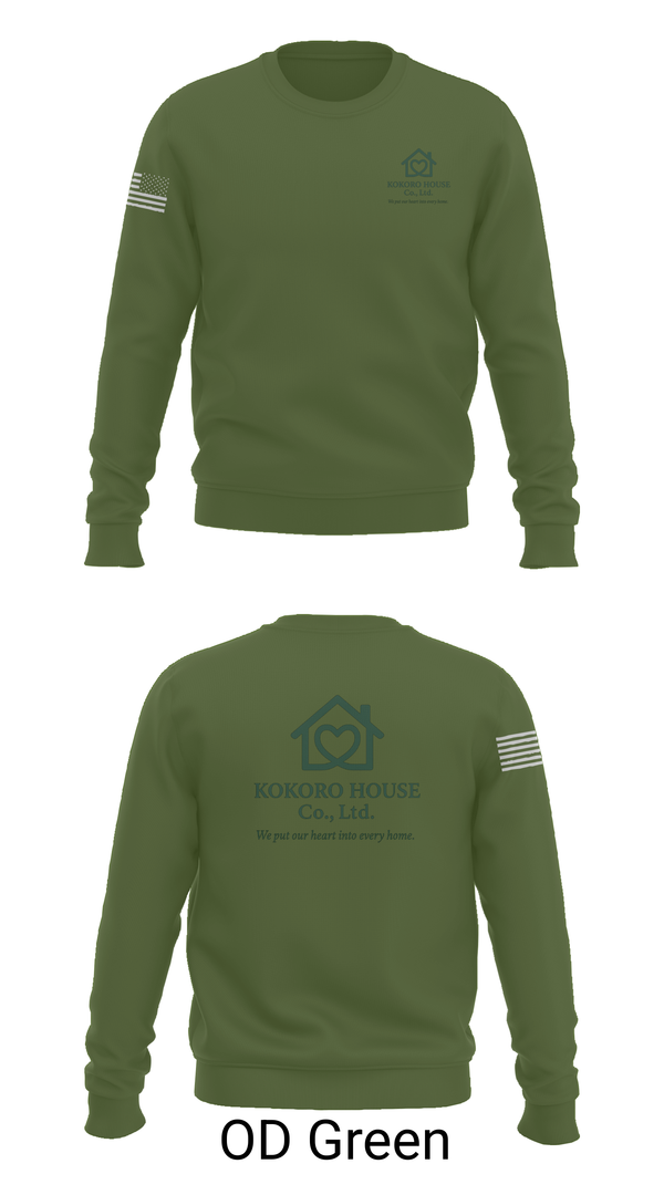 Crew Neck Sweatshirt, KOKOROHOUSE, , Teamtime, Team time, sublimation, custom sports apparel, team uniforms, spirit wear, spiritwear, sports uniforms, custom shirts, team store, custom team store, fundraiser sports, apparel fundraiser