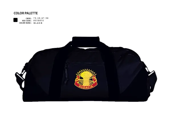 Duffle Bag, 5-4 ADA A BTRY 3rd PLT, , Teamtime, Team time, sublimation, custom sports apparel, team uniforms, spirit wear, spiritwear, sports uniforms, custom shirts, team store, custom team store, fundraiser sports, apparel fundraiser