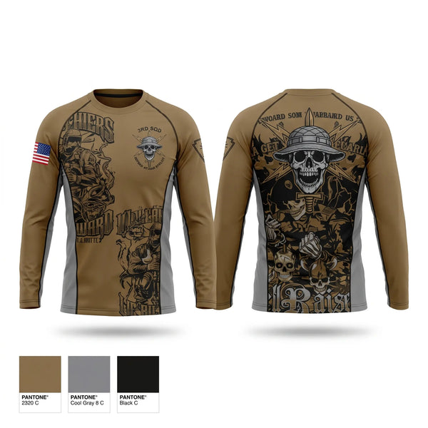 Long Sleeve Performance Shirt, 3RD SQUAD, EW, MFRC, Army, Teamtime, Team time, sublimation, custom sports apparel, team uniforms, spirit wear, spiritwear, sports uniforms, custom shirts, team store, custom team store, fundraiser sports, apparel fundraiser
