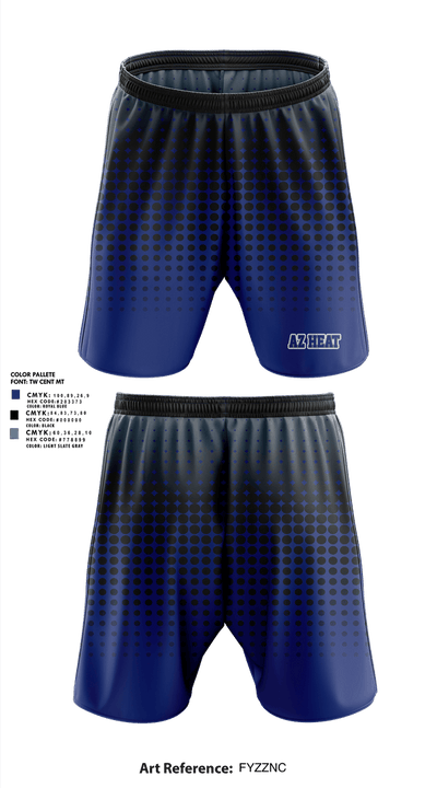 AZ Heat 67095530 Athletic Shorts With Pockets - 1