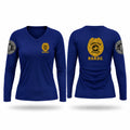 BIG SANDY REGIONAL DETENTION CENTER Women's Long Sleeve V-neck Shirt - 1