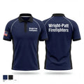 Wright-Patt Firefighters 39192518 Short Sleeve Performance Polo - 1