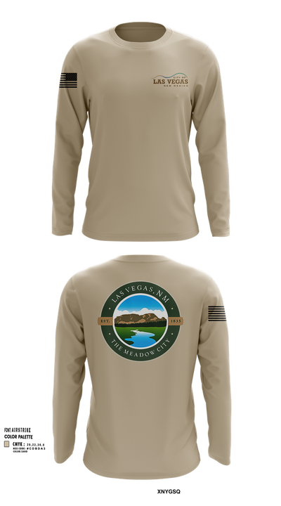 Las Vegas 59240109 Long Sleeve Performance Shirt 4
