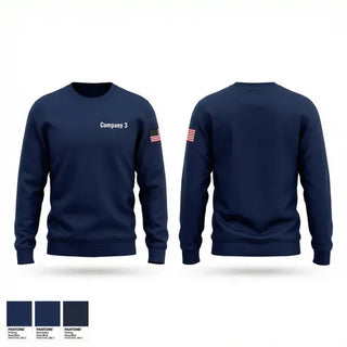 Crew Neck Sweatshirt, Company 3, Fire Department, Teamtime, Team time, sublimation, custom sports apparel, team uniforms, spirit wear, spiritwear, sports uniforms, custom shirts, team store, custom team store, fundraiser sports, apparel fundraiser
