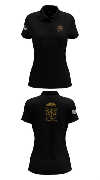 Womens Short Sleeve Performance Polo, NAS Patuxent River, , Teamtime, Team time, sublimation, custom sports apparel, team uniforms, spirit wear, spiritwear, sports uniforms, custom shirts, team store, custom team store, fundraiser sports, apparel fundraiser