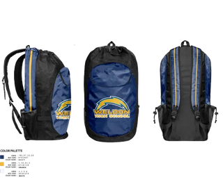 Gear Bag, Weldon High School Baseball, Baseball, Teamtime, Team time, sublimation, custom sports apparel, team uniforms, spirit wear, spiritwear, sports uniforms, custom shirts, team store, custom team store, fundraiser sports, apparel fundraiser