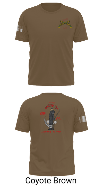 217th MP CO 3rd platoon Iraq 09-10 88609784 Short Sleeve Performance Shirt - 16