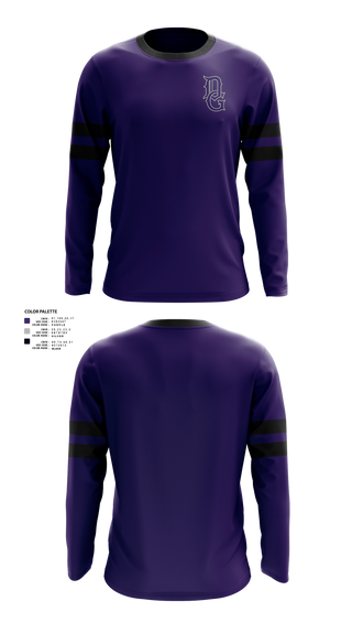 Long Sleeve Performance Shirt, Devil Crabs, Baseball, Teamtime, Team time, sublimation, custom sports apparel, team uniforms, spirit wear, spiritwear, sports uniforms, custom shirts, team store, custom team store, fundraiser sports, apparel fundraiser