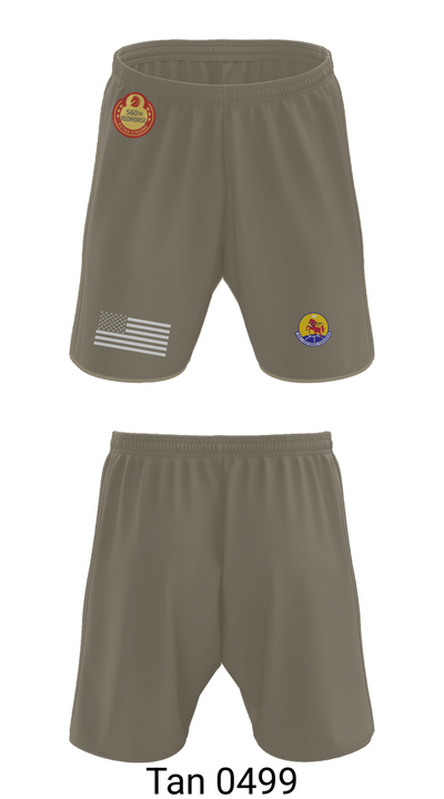 560th Redhorse Unit 43549441 Athletic Shorts With Pockets - 69