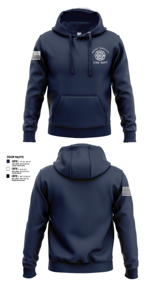 Hoodie, Wayne Township Volunteer Fire Department, Fire Department, Teamtime, Team time, sublimation, custom sports apparel, team uniforms, spirit wear, spiritwear, sports uniforms, custom shirts, team store, custom team store, fundraiser sports, apparel fundraiser