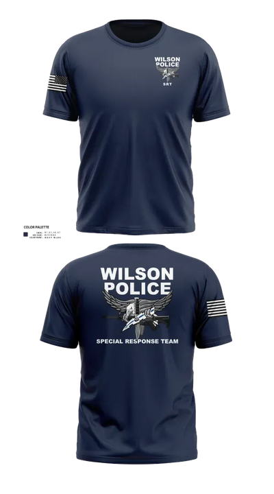 Wilson Police SRT 64370137 Old School Cotton Feel Shirt - 22