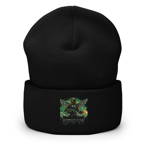 Fearless Fly Auto Detailing &Power Washing 44092363 Cuffed Beanie | Yupoong 1501KC