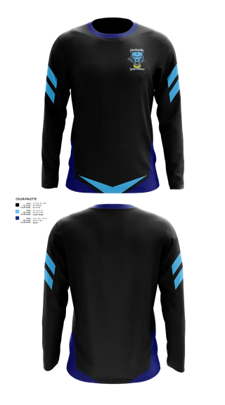 Long Sleeve Performance Shirt, Clarksville Lady Panters, Softball, Teamtime, Team time, sublimation, custom sports apparel, team uniforms, spirit wear, spiritwear, sports uniforms, custom shirts, team store, custom team store, fundraiser sports, apparel fundraiser