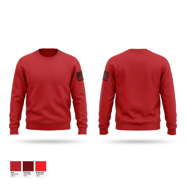 Crew Neck Sweatshirt, 124 ATKS, Air Force, Teamtime, Team time, sublimation, custom sports apparel, team uniforms, spirit wear, spiritwear, sports uniforms, custom shirts, team store, custom team store, fundraiser sports, apparel fundraiser