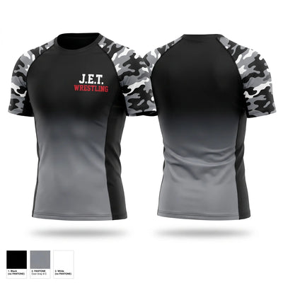 J.E.T. Short Sleeve Rash Guard Shirt - 1