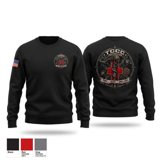 Crew Neck Sweatshirt, Nmrtc tccc, EMS/EMT, Teamtime, Team time, sublimation, custom sports apparel, team uniforms, spirit wear, spiritwear, sports uniforms, custom shirts, team store, custom team store, fundraiser sports, apparel fundraiser