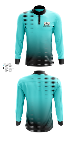 Quarter Zip Jacket, Built2Ball, Women's Basketball, Teamtime, Team time, sublimation, custom sports apparel, team uniforms, spirit wear, spiritwear, sports uniforms, custom shirts, team store, custom team store, fundraiser sports, apparel fundraiser