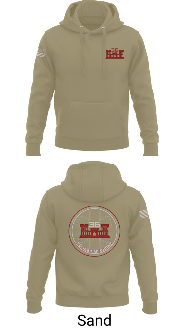 Hoodie, 36 Engineer Brigade, Army, Teamtime, Team time, sublimation, custom sports apparel, team uniforms, spirit wear, spiritwear, sports uniforms, custom shirts, team store, custom team store, fundraiser sports, apparel fundraiser