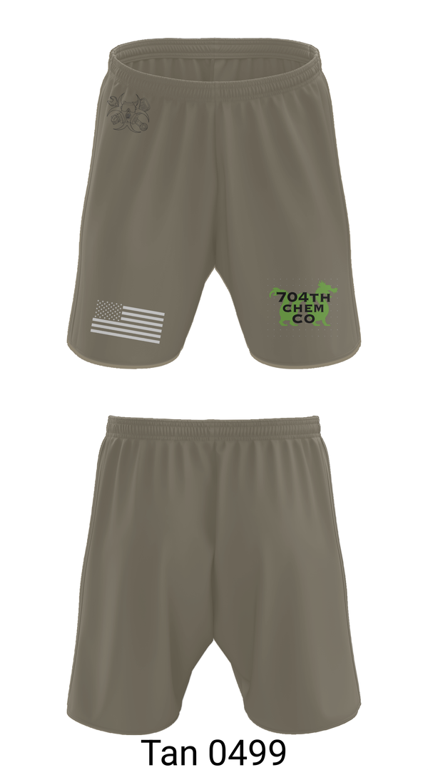 Athletic Shorts With Pockets, 704th Chem Co, , Teamtime, Team time, sublimation, custom sports apparel, team uniforms, spirit wear, spiritwear, sports uniforms, custom shirts, team store, custom team store, fundraiser sports, apparel fundraiser