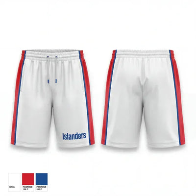 Islanders 95449571 Mens Reversible Basketball Shorts - 1