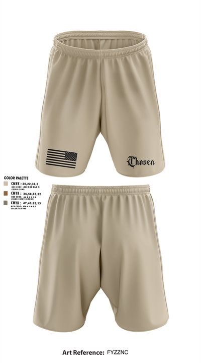 chosen 44076741 Athletic Shorts With Pockets - 1
