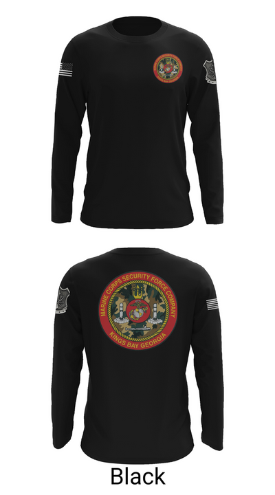 Marine Corps Security Forces Battalion 39264653 Long Sleeve Performance Shirt 25