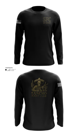 Long Sleeve Performance Shirt, Sancho Fight Club, , Teamtime, Team time, sublimation, custom sports apparel, team uniforms, spirit wear, spiritwear, sports uniforms, custom shirts, team store, custom team store, fundraiser sports, apparel fundraiser