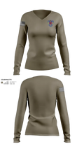 Free State “DUSTOFF” 90438424 Women's Long Sleeve V-neck Shirt - 23
