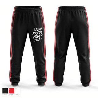 Sweatpants, Lion Pryde Muay thai, , Teamtime, Team time, sublimation, custom sports apparel, team uniforms, spirit wear, spiritwear, sports uniforms, custom shirts, team store, custom team store, fundraiser sports, apparel fundraiser