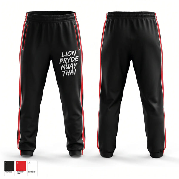 Sweatpants, Lion Pryde Muay thai, , Teamtime, Team time, sublimation, custom sports apparel, team uniforms, spirit wear, spiritwear, sports uniforms, custom shirts, team store, custom team store, fundraiser sports, apparel fundraiser