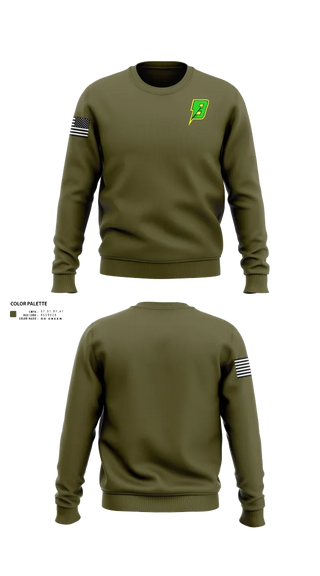 Crew Neck Sweatshirt, Baltimore Lightning, , Teamtime, Team time, sublimation, custom sports apparel, team uniforms, spirit wear, spiritwear, sports uniforms, custom shirts, team store, custom team store, fundraiser sports, apparel fundraiser