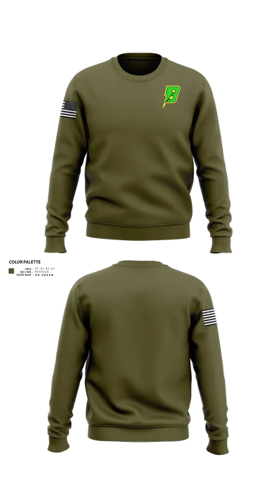 Baltimore Lightning 935827 Crew Neck Sweatshirt - 21