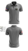 Major Theft Task Force Long Sleeve Performance Polo - 103