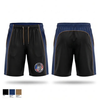 Athletic Shorts With Pockets, Fort Walton Beach Police Department, Police, Teamtime, Team time, sublimation, custom sports apparel, team uniforms, spirit wear, spiritwear, sports uniforms, custom shirts, team store, custom team store, fundraiser sports, apparel fundraiser