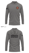 Madison Fire Department Long Sleeve hooded sunshirt - 6