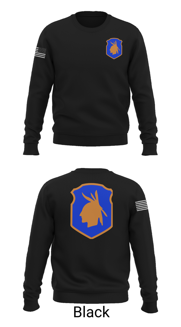 Crew Neck Sweatshirt, 98th training div, , Teamtime, Team time, sublimation, custom sports apparel, team uniforms, spirit wear, spiritwear, sports uniforms, custom shirts, team store, custom team store, fundraiser sports, apparel fundraiser